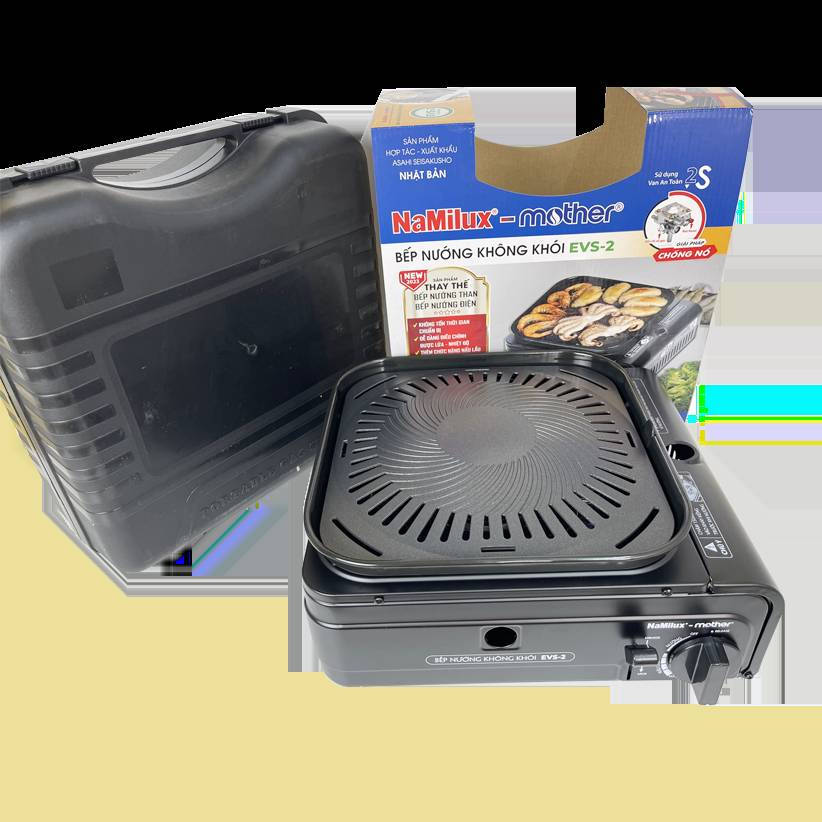 bếp nướng gas không khói evs 2