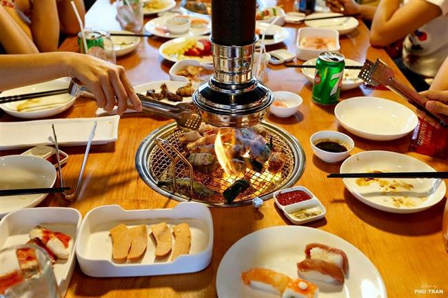 Bếp nướng không khói nhà hàng
