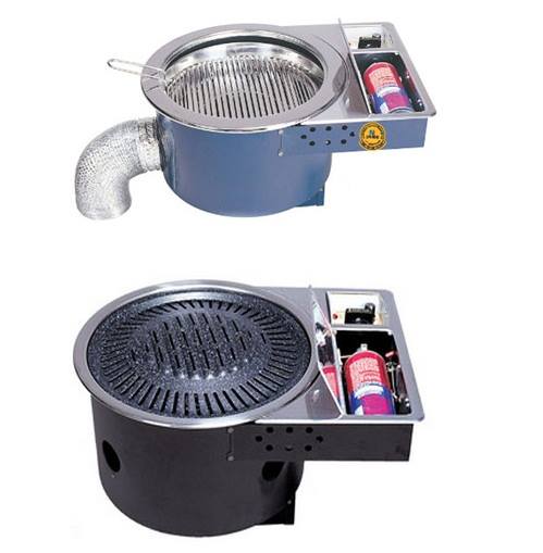 cấu tạo bếp nướng không khói